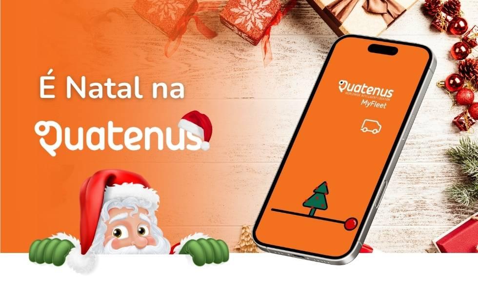 Já é Natal na Quatenus: Gestão de Frotas com Surpresas Festivas